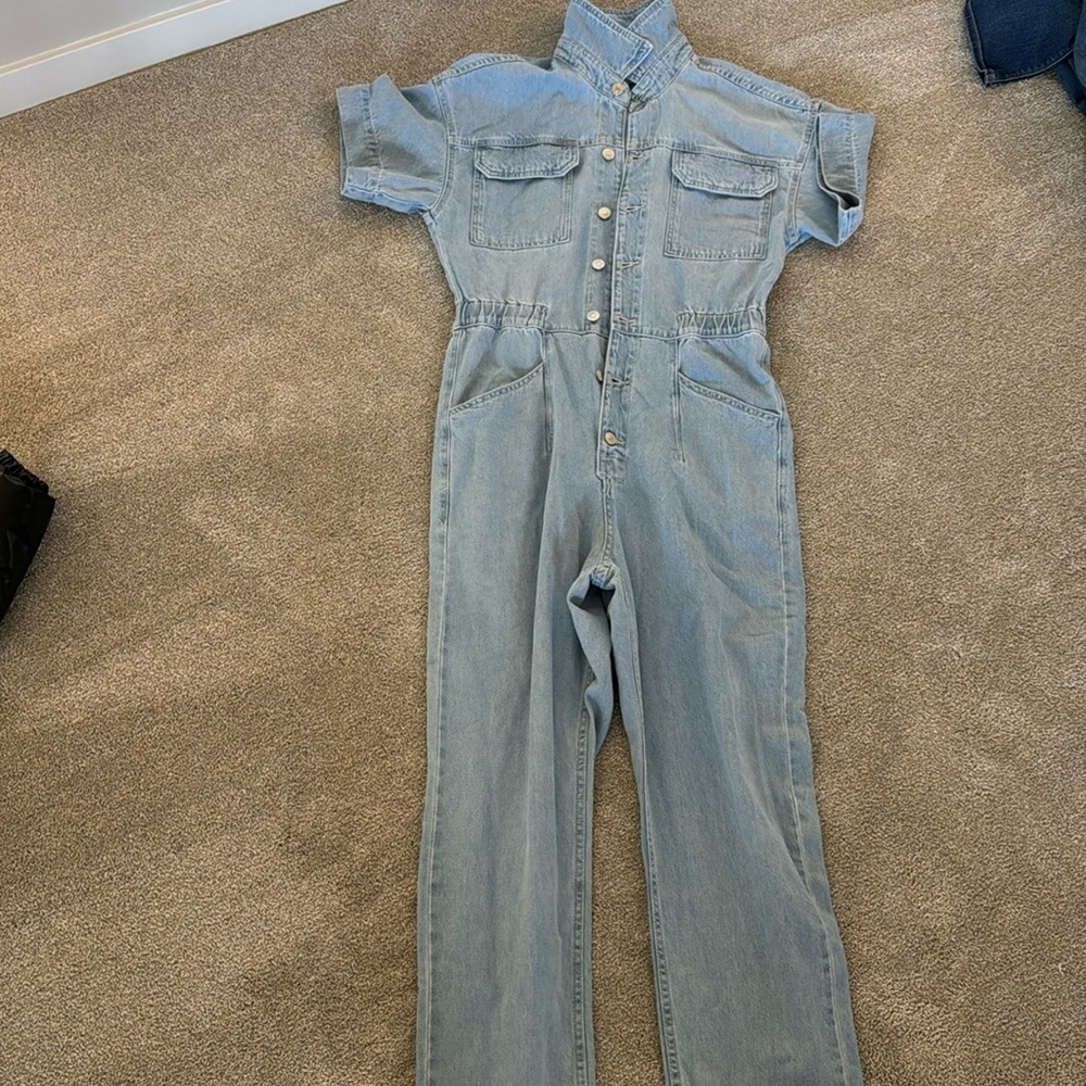 Denim jumpsuit